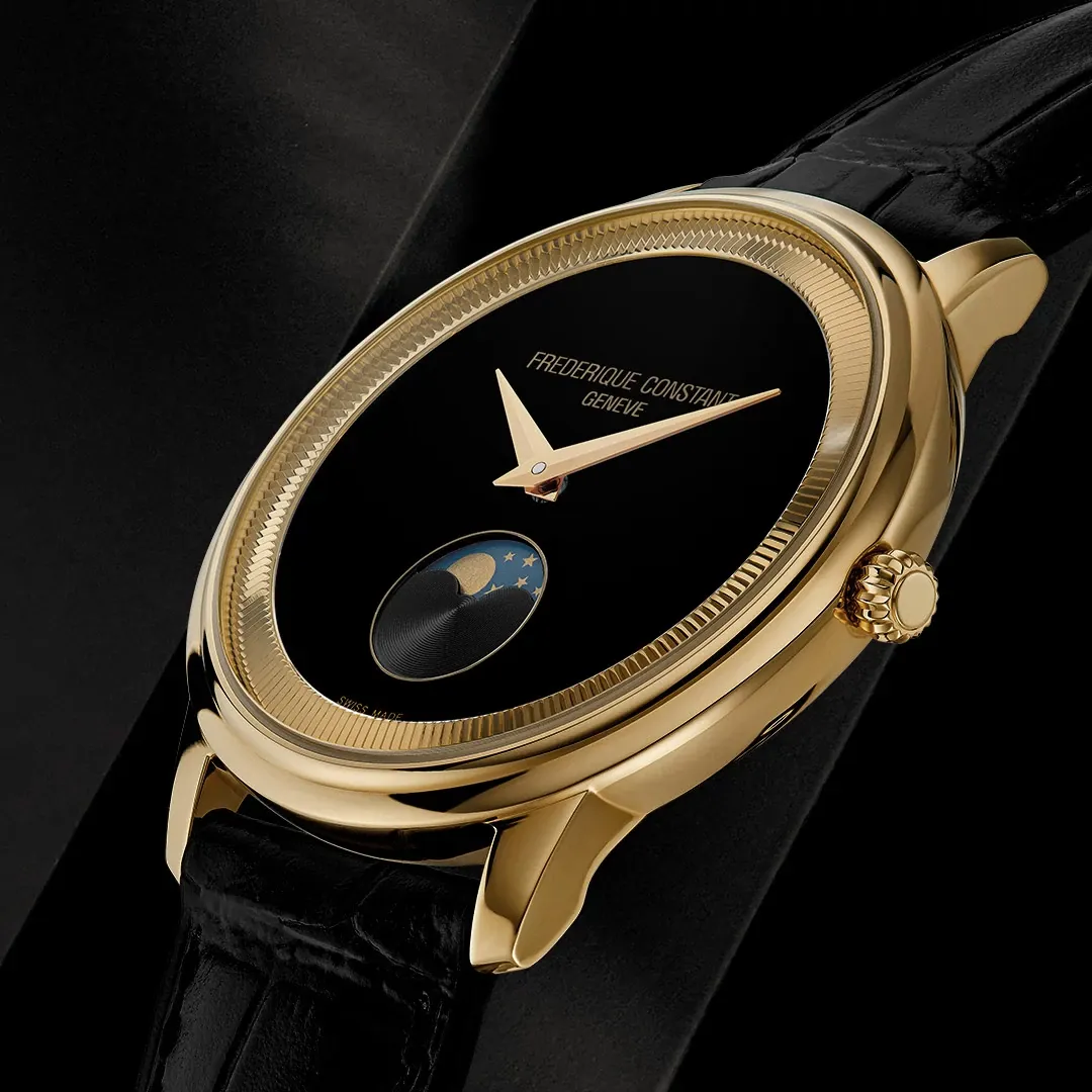 Classics Moneta Moonphase Watch FC-206B3S5 | Frederique Constant